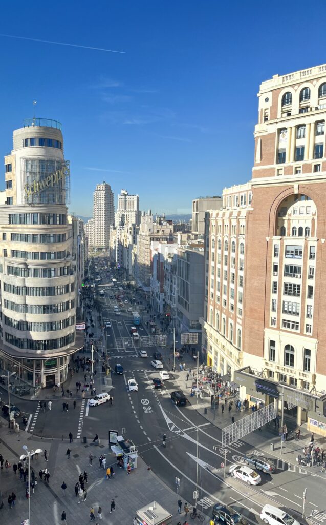 Madrid, mirador, plan gratis, lamaestraviajera