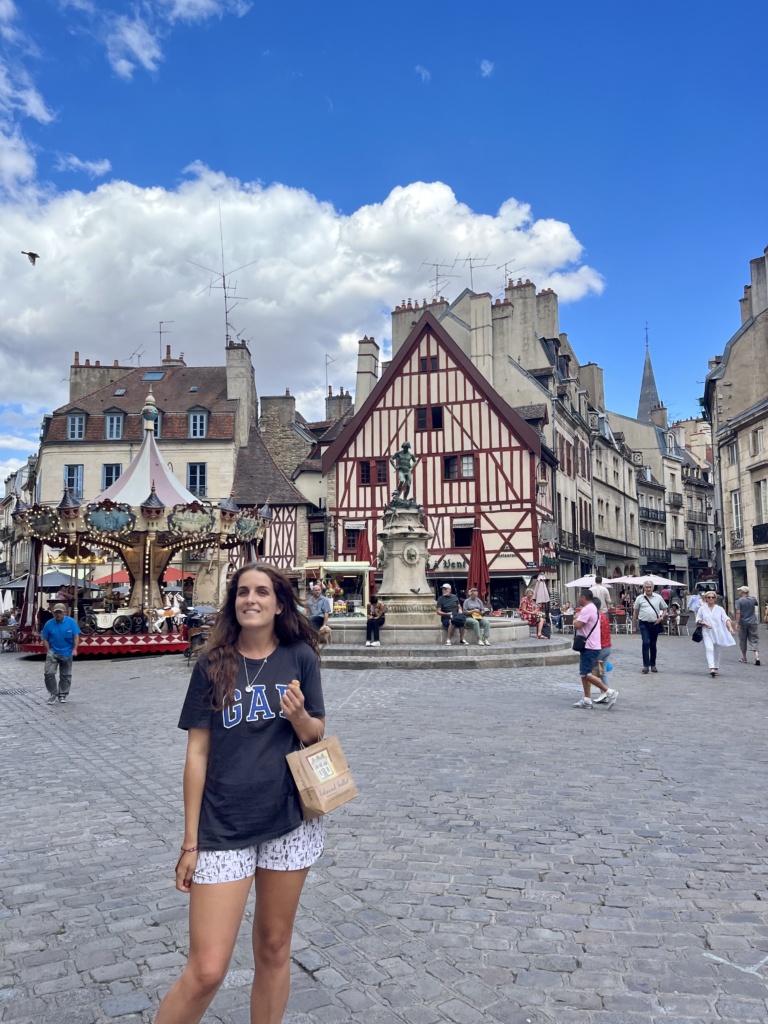 10 cosas que hacer en Dijon, La maestra viajera Place Francis Rude