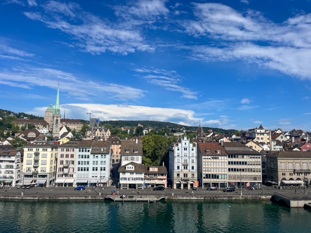 vistas al lago de zúrich