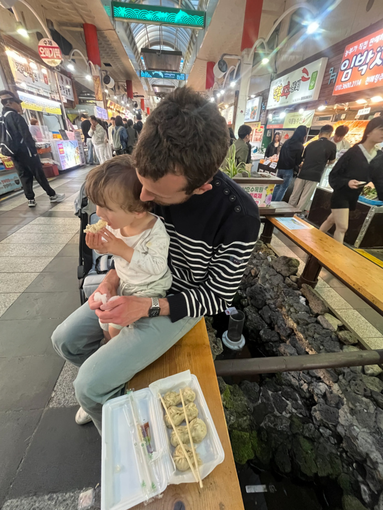 corea del sur en familia