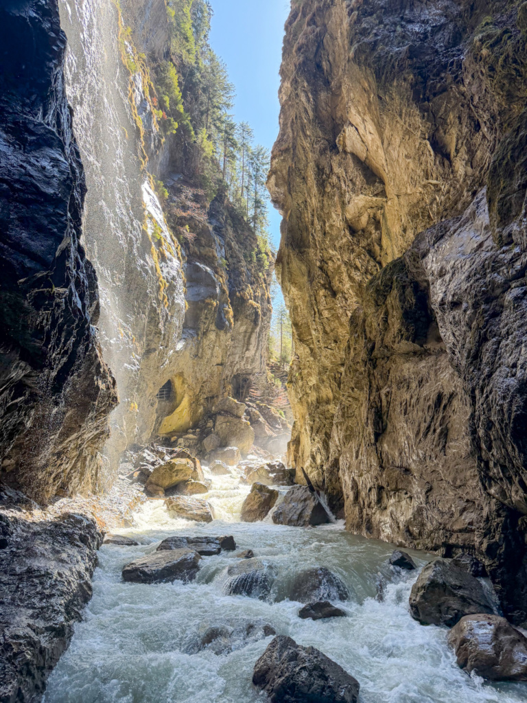  Partnachklamm alpes bavaros con niños