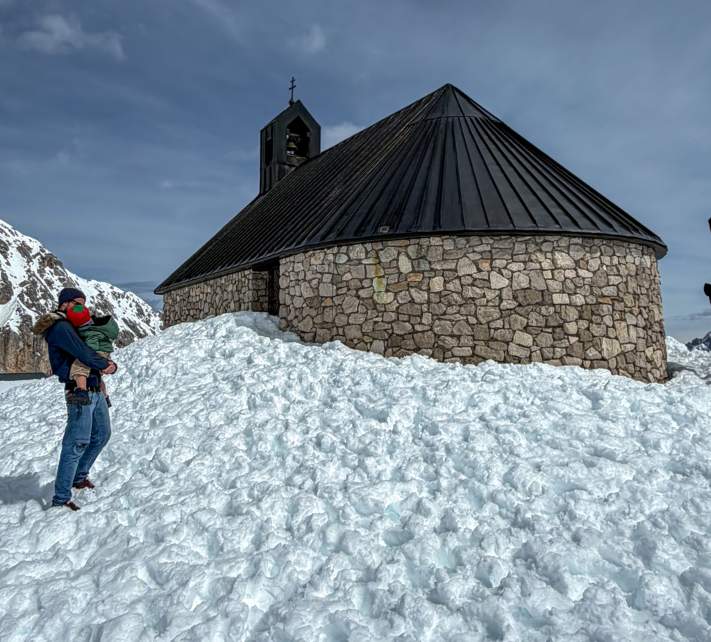 Zugspitze con niños